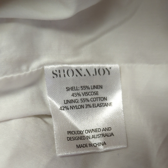 30128 Shona Joy Orion Floral Mini Dress Yellow size 4 bohemian preppy summer - Picture 7 of 8